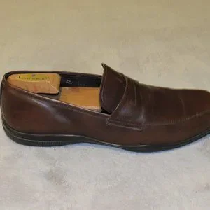 Prada | Shoes | Prada Sport 359 Brown Leather Rubber Sole  display picture 3